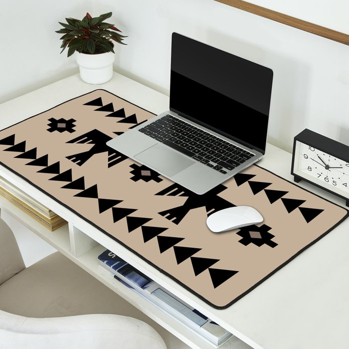Southwestern Eagle and Arrow Pattern 125 Desk Mat Gallery Image 2
