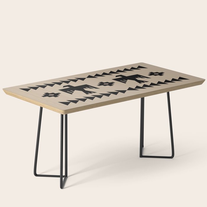 Southwestern Eagle and Arrow Pattern 125 Coffee Table Gallery Image 1
