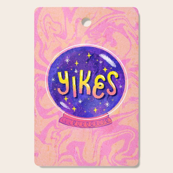 Yikes Crystal Ball Cutting Board Gallery Image 1