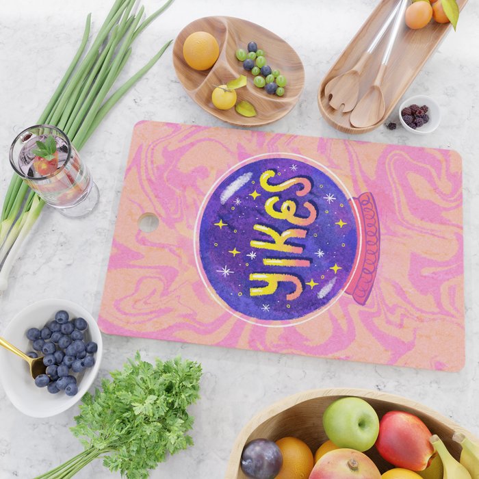 Yikes Crystal Ball Cutting Board Gallery Image 2