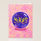 Yikes Crystal Ball Stationery Card Gallery Image 2