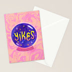 Yikes Crystal Ball Stationery Card Gallery Image 2