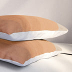 Abstract Art Landscape 41 Terracotta Pillow Sham Gallery Image 3