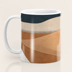 Abstract Art Landscape 41 Terracotta Coffee Mug Gallery Image 3