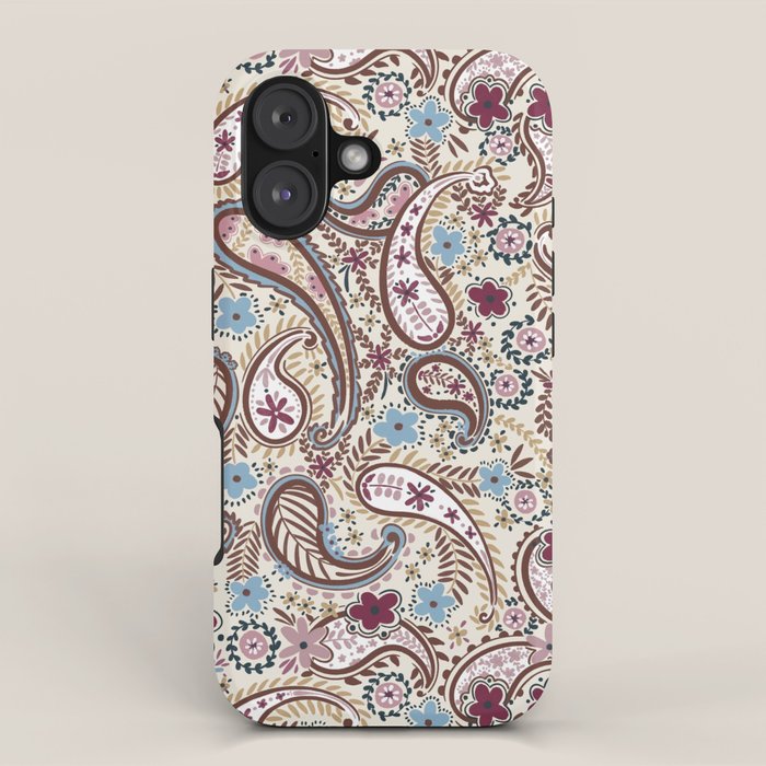 Whimsical Paisley Romance iPhone Case Gallery Image 1