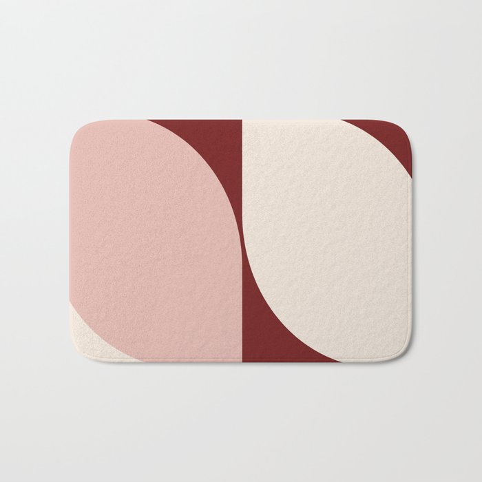 Almond Abstract XIX Bath Mat Gallery Image 1