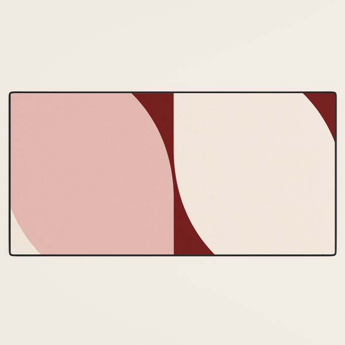 Almond Abstract XIX Desk Mat Gallery Image 3
