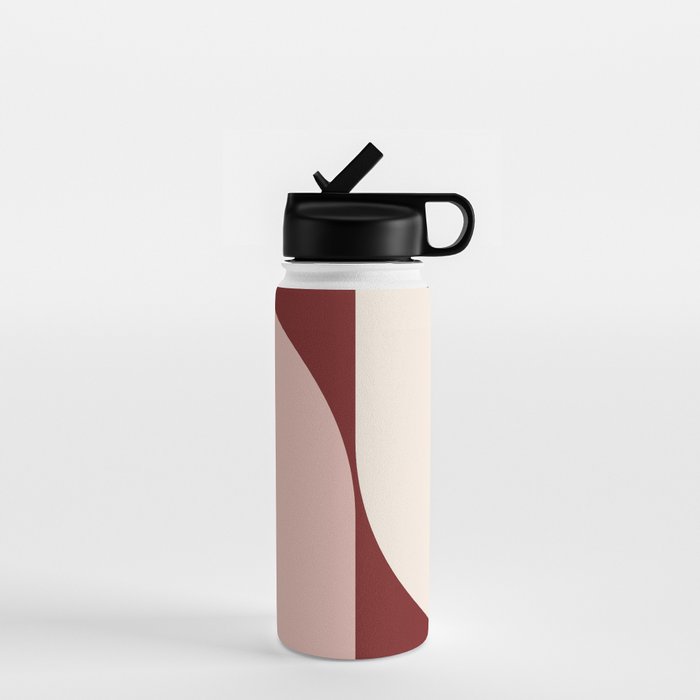 Almond Abstract XIX Water Bottle Gallery Image 1