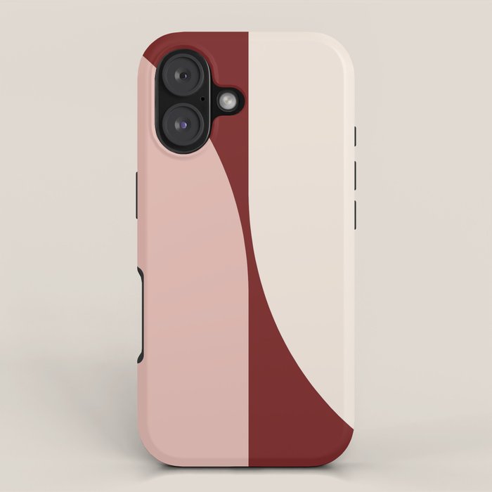 Almond Abstract XIX iPhone Case Gallery Image 1