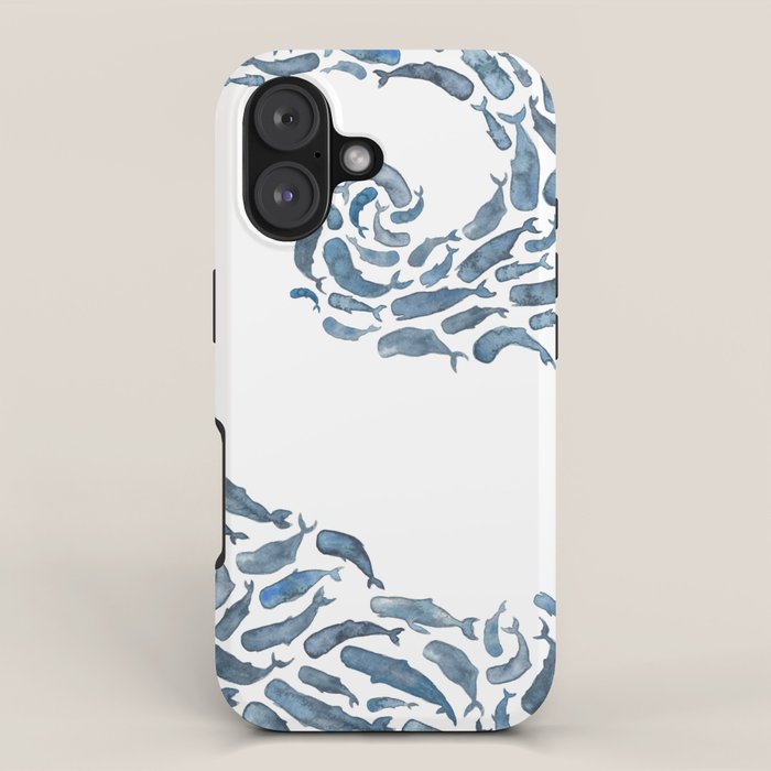 Whale Wave.  iPhone Case Gallery Image 1