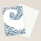 Whale Wave.  Stationery Card Gallery Image 2