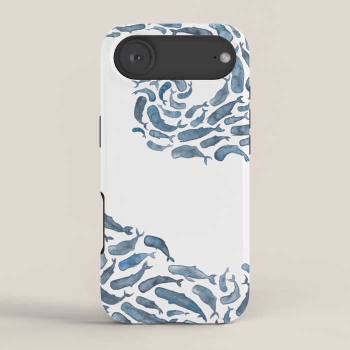 Whale Wave.  iPhone Case Gallery Image 2