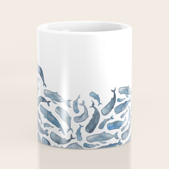 Whale Wave.  Coffee Mug Gallery Image 4