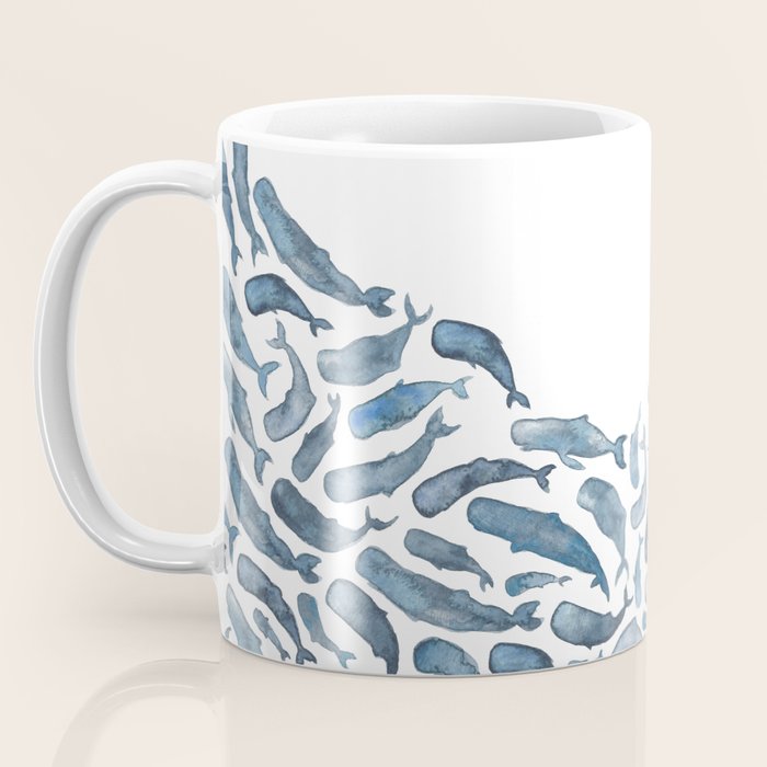 Whale Wave.  Coffee Mug Gallery Image 3