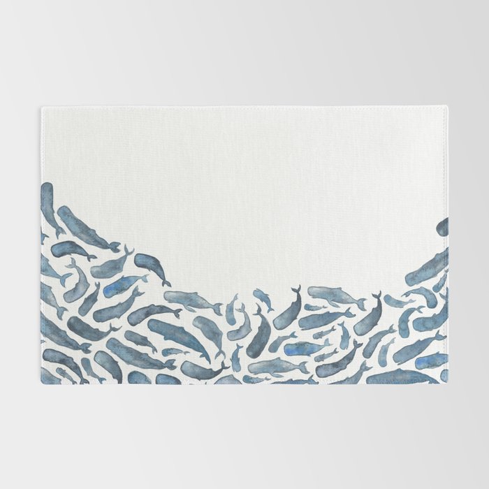 Whale Wave.  Rug Gallery Image 2
