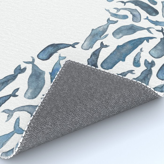 Whale Wave.  Rug Gallery Image 4