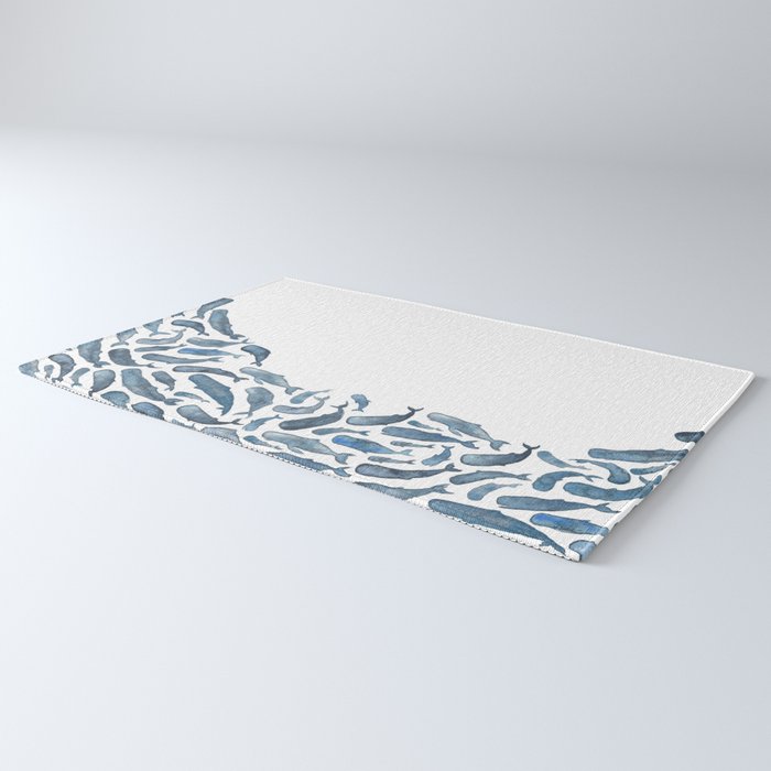 Whale Wave.  Rug Gallery Image 3