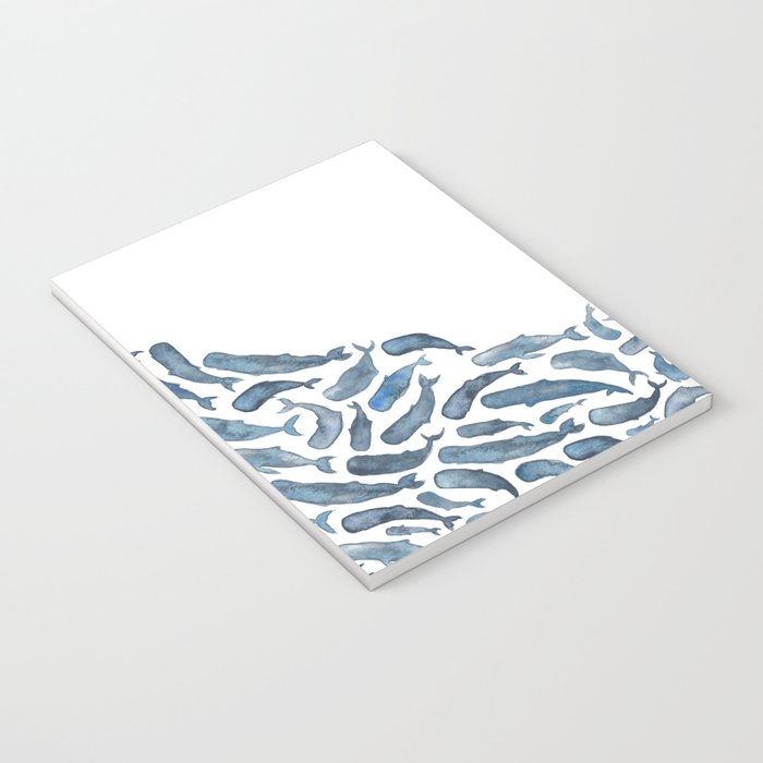 Whale Wave.  Notebook Gallery Image 3