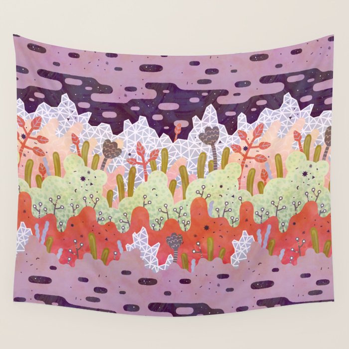 Crystal Forest Wall Tapestry Gallery Image 4