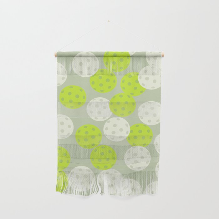 Pickleball Ball Pattern Wall Hanging Gallery Image 1