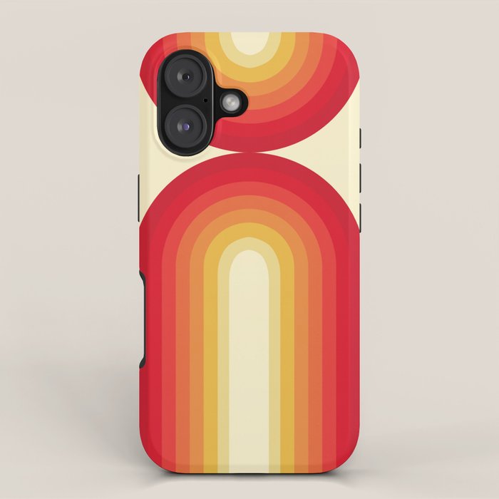 70s Retro Sun iPhone Case Gallery Image 1