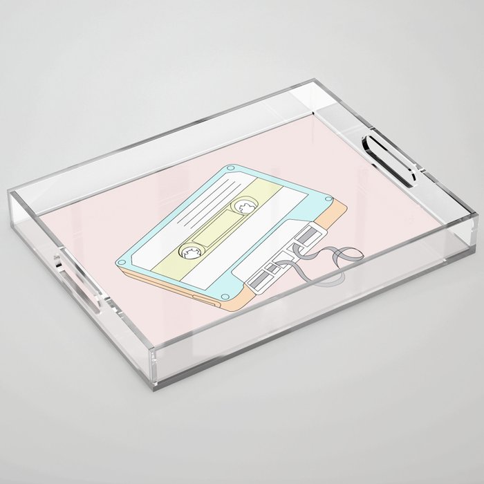 C A S S E T T E Acrylic Tray Gallery Image 1