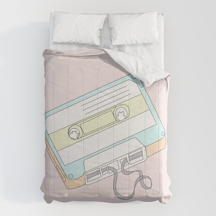 C A S S E T T E Comforter Gallery Image 1