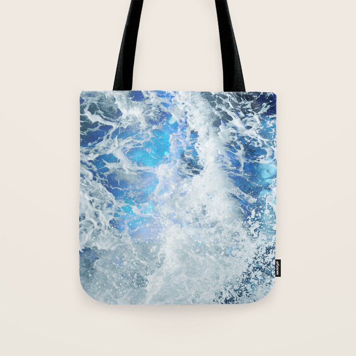 Perfect Sea Waves II Tote Bag Gallery Image 1
