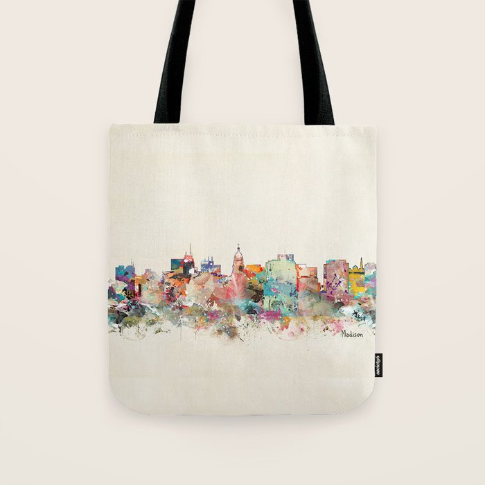 madison wisconsin Tote Bag Gallery Image 1