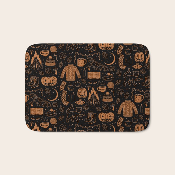 Autumn Nights: Halloween Bath Mat Gallery Image 1