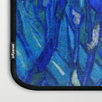 Van Gogh Irises in Indigo Laptop Sleeve Gallery Image 3