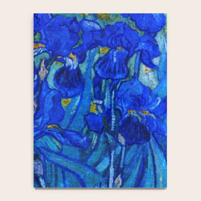 Van Gogh Irises in Indigo Notebook Gallery Image 4