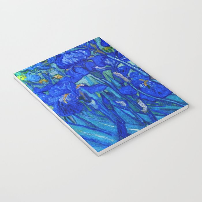Van Gogh Irises in Indigo Notebook Gallery Image 3