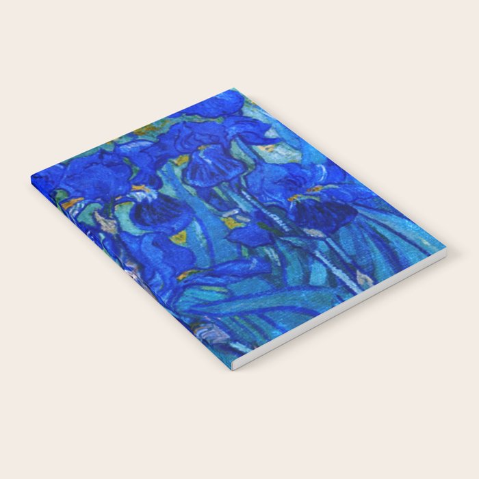Van Gogh Irises in Indigo Notebook Gallery Image 2
