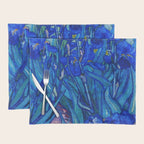 Van Gogh Irises in Indigo Placemat Gallery Image 1
