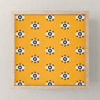 Evil Eye Dots - Marigold Palette Mini Art Print Gallery Image 1