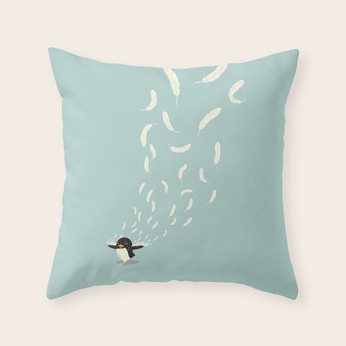 I believe I can fly Throw Pillow Gallery Image 1