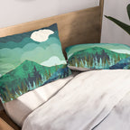 Lakeside Reflection Pillow Sham Gallery Image 2