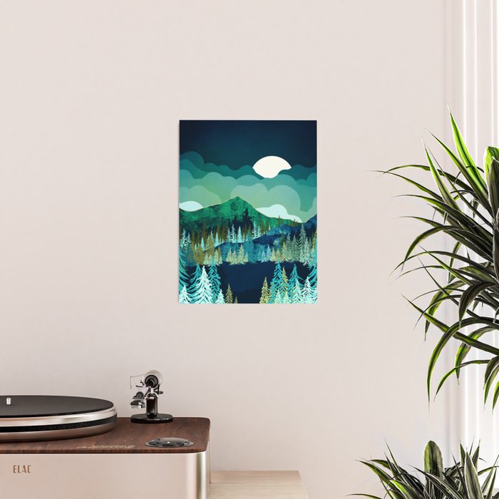 Lakeside Reflection Poster Gallery Image 2