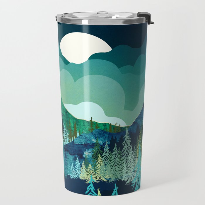 Lakeside Reflection Travel Mug Gallery Image 2