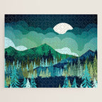 Lakeside Reflection Jigsaw Puzzle Gallery Image 1