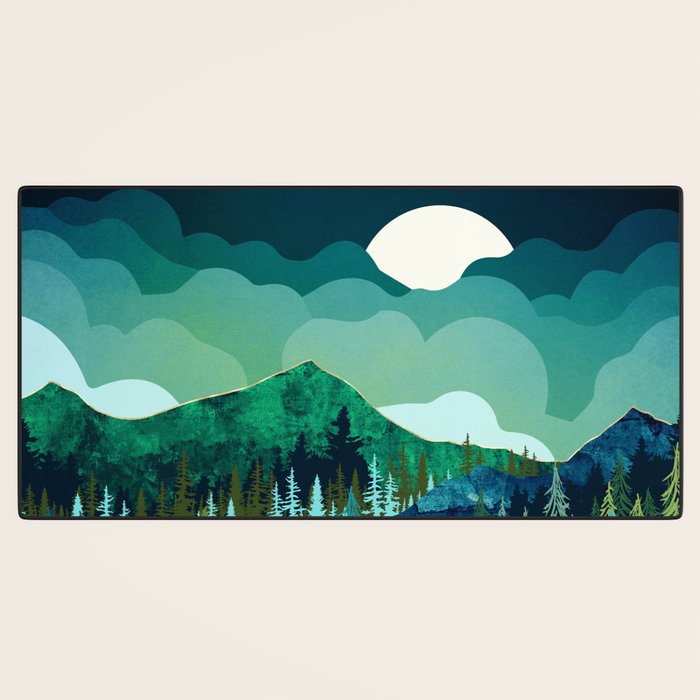 Lakeside Reflection Desk Mat Gallery Image 3