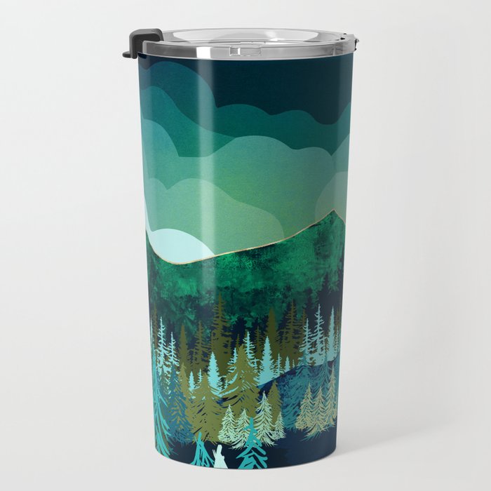 Lakeside Reflection Travel Mug Gallery Image 3