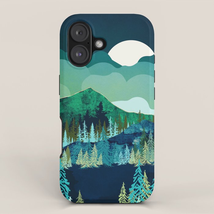 Lakeside Reflection iPhone Case Gallery Image 1