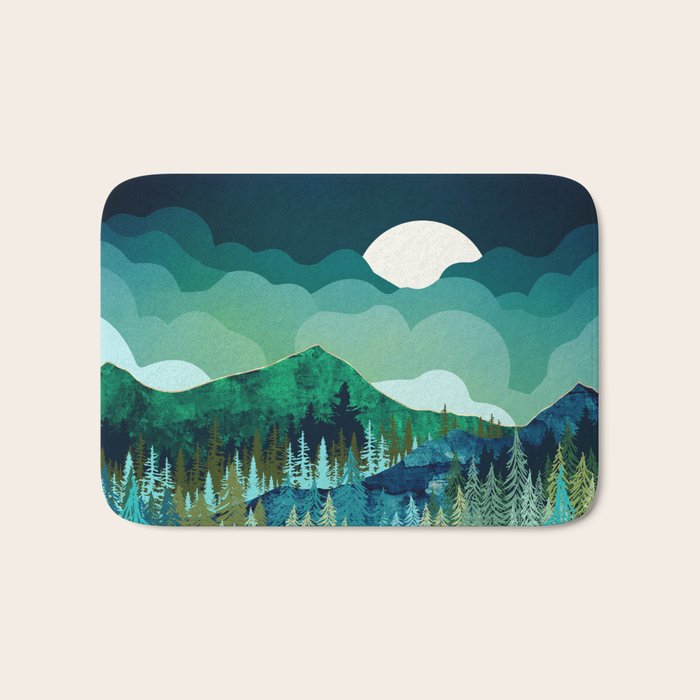 Lakeside Reflection Bath Mat Gallery Image 1