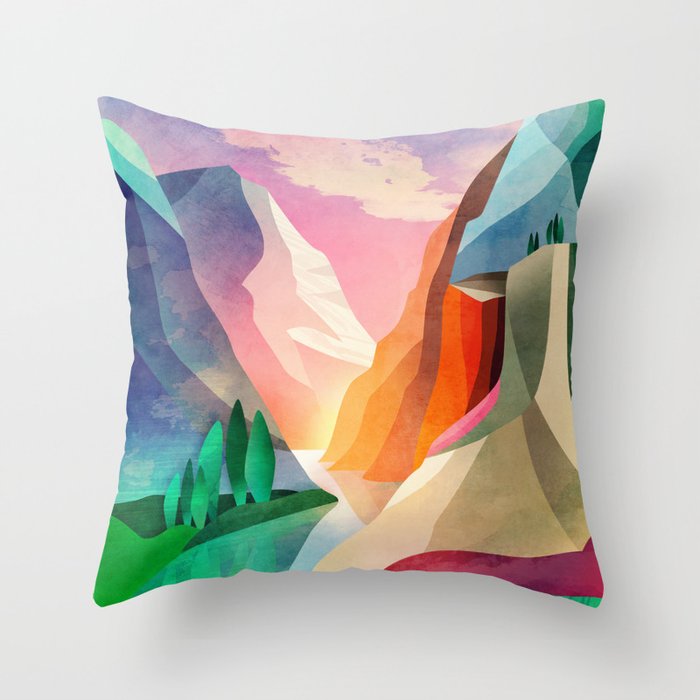 Canyon Throw Pillow Gallery Image 6