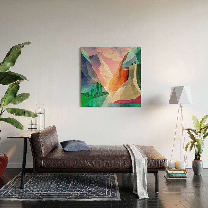 Canyon Wood Wall Art Gallery Image 2