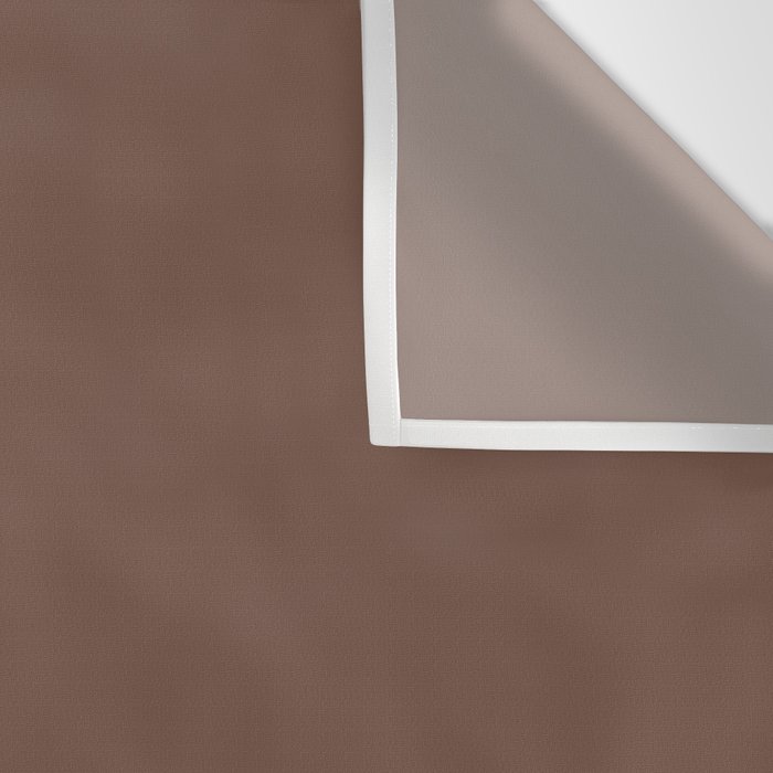 Milk Chocolate Brown Solid  Wall Tapestry Gallery Image 3