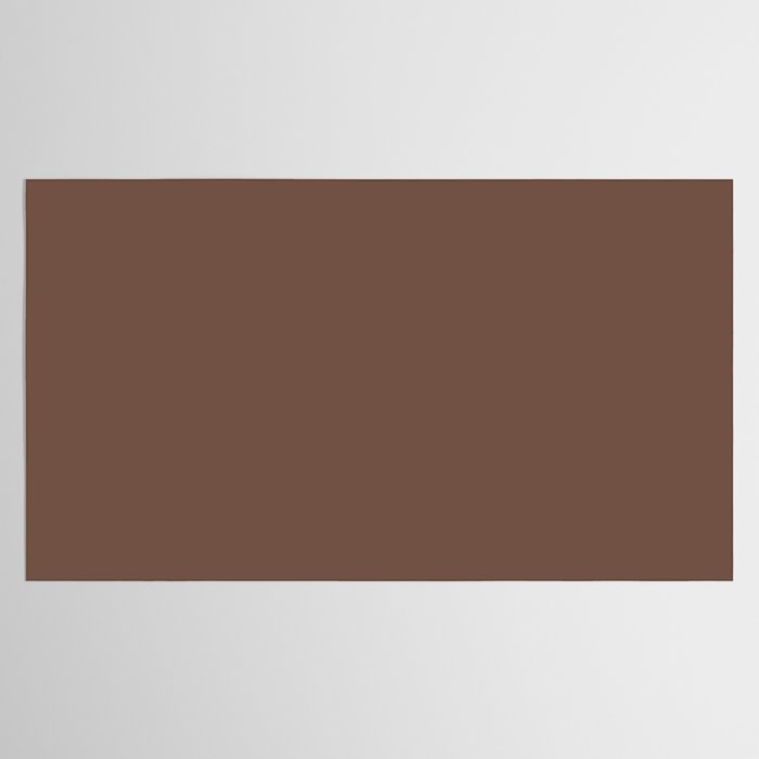 Milk Chocolate Brown Solid  Tablecloth Gallery Image 2