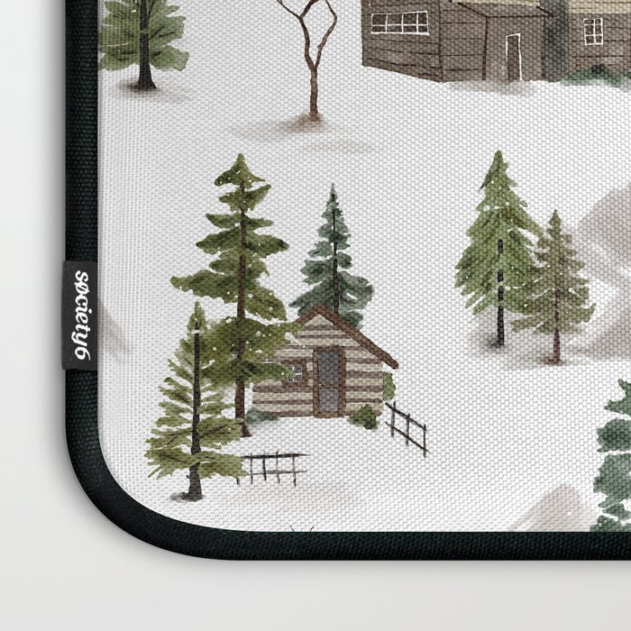 Cozy In Pines Laptop Sleeve Gallery Image 3